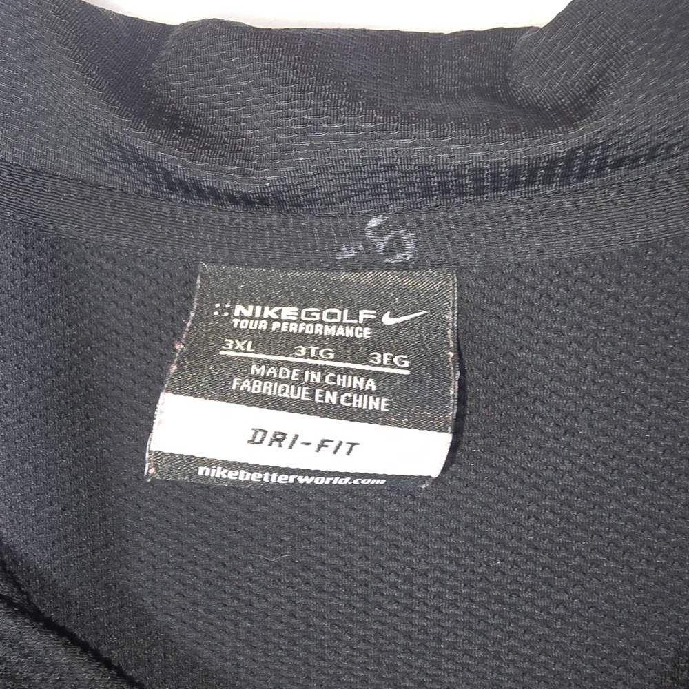 Nike Golf John Deere Polo Shirt Mens 3XL Black Dri-FIT Distributor of the Year - Picture 5 of 12